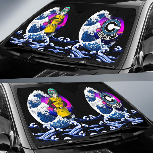 Bulma Car Sunshade Custom Dragon Ball Car Interior Accessories - Gearcarcover - 2