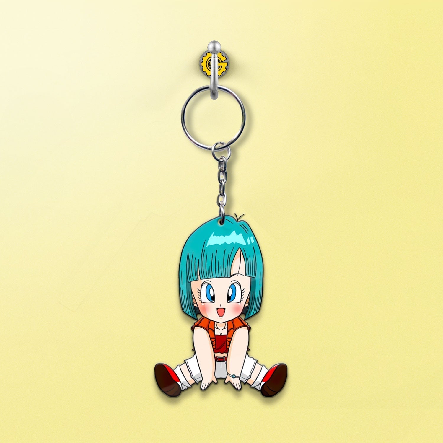 Bulma Keychain Custom Car Accessories - Gearcarcover - 2