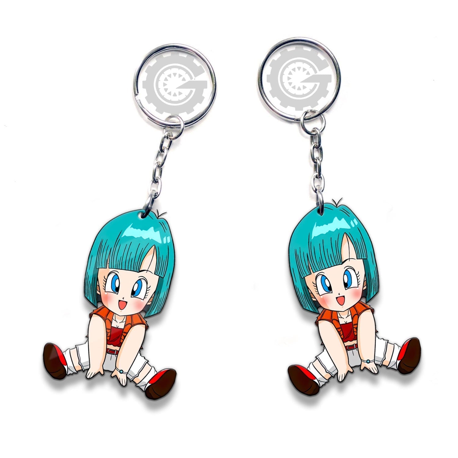 Bulma Keychain Custom Car Accessories - Gearcarcover - 3