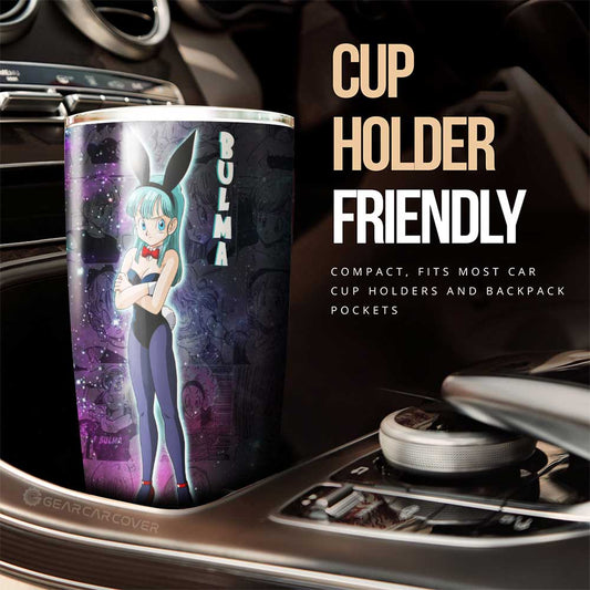 Bulma Tumbler Cup Custom Car Accessories Galaxy Style - Gearcarcover - 2
