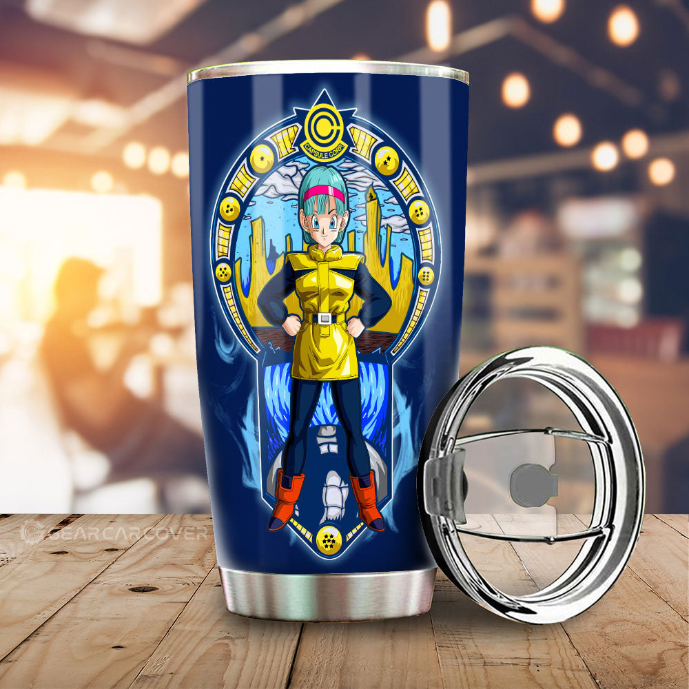 Bulma Tumbler Cup Custom Car Interior Accessories - Gearcarcover - 1