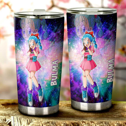 Bulma Tumbler Cup Custom Dragon Ball Anime Car Accessories - Gearcarcover - 2