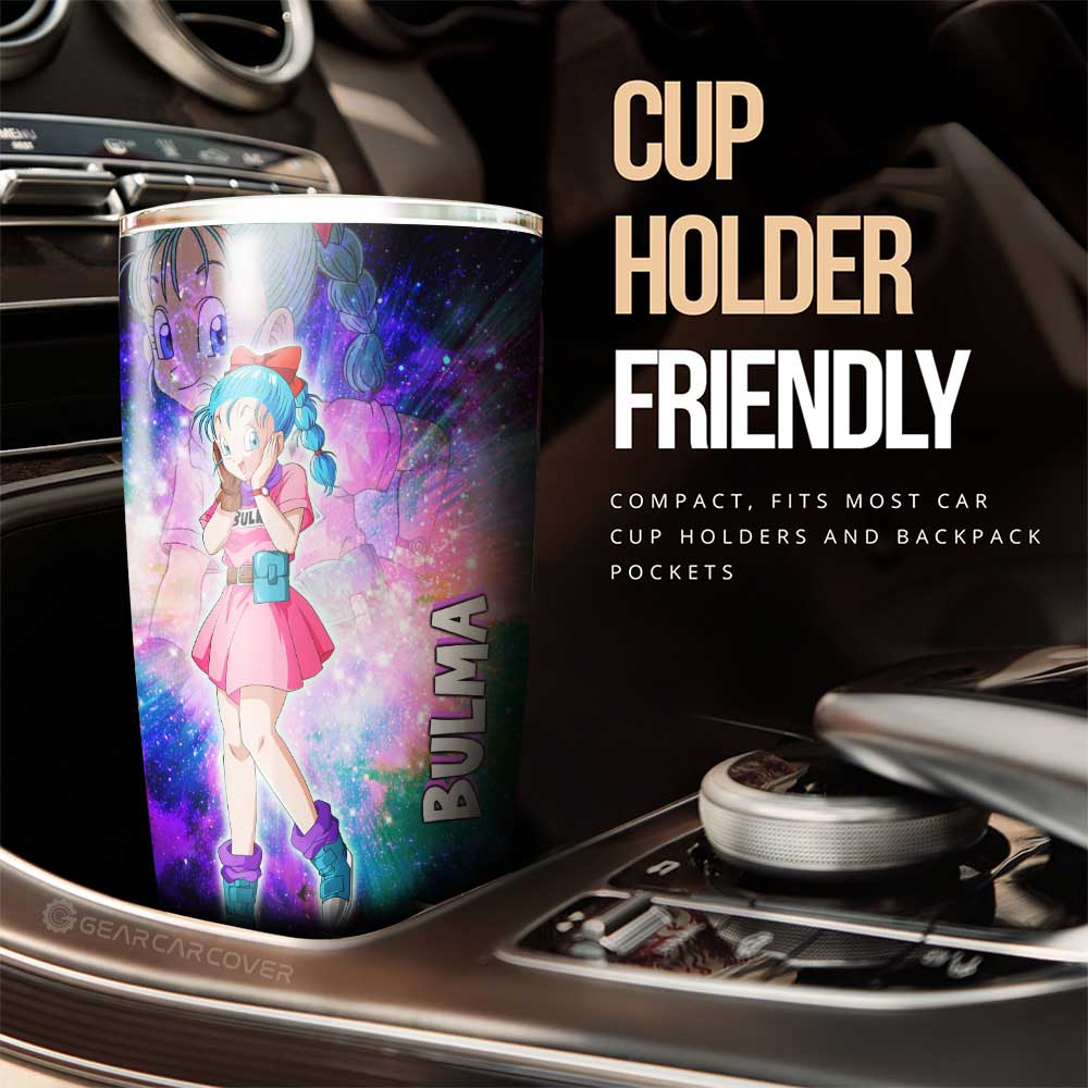 Bulma Tumbler Cup Custom Dragon Ball Anime Car Accessories - Gearcarcover - 3