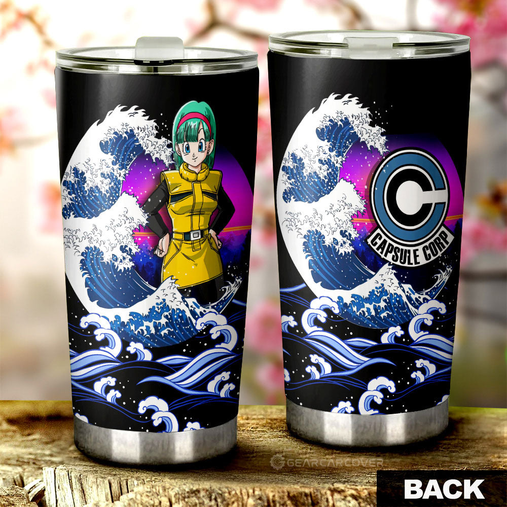 Bulma Tumbler Cup Custom Dragon Ball Car Interior Accessories - Gearcarcover - 2