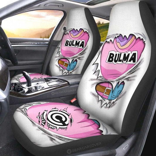 Bulma Uniform Car Seat Covers Custom - Gearcarcover - 2
