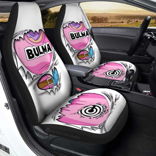 Bulma Uniform Car Seat Covers Custom - Gearcarcover - 1