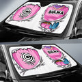 Bulma Uniform Car Sunshade Custom - Gearcarcover - 2