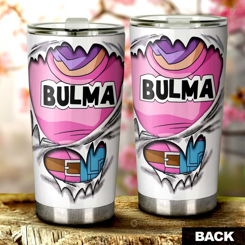 Bulma Uniform Tumbler Cup Custom - Gearcarcover - 3