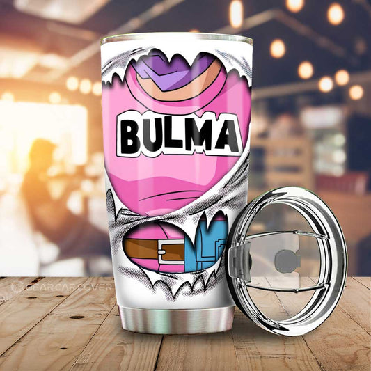 Bulma Uniform Tumbler Cup Custom - Gearcarcover - 1