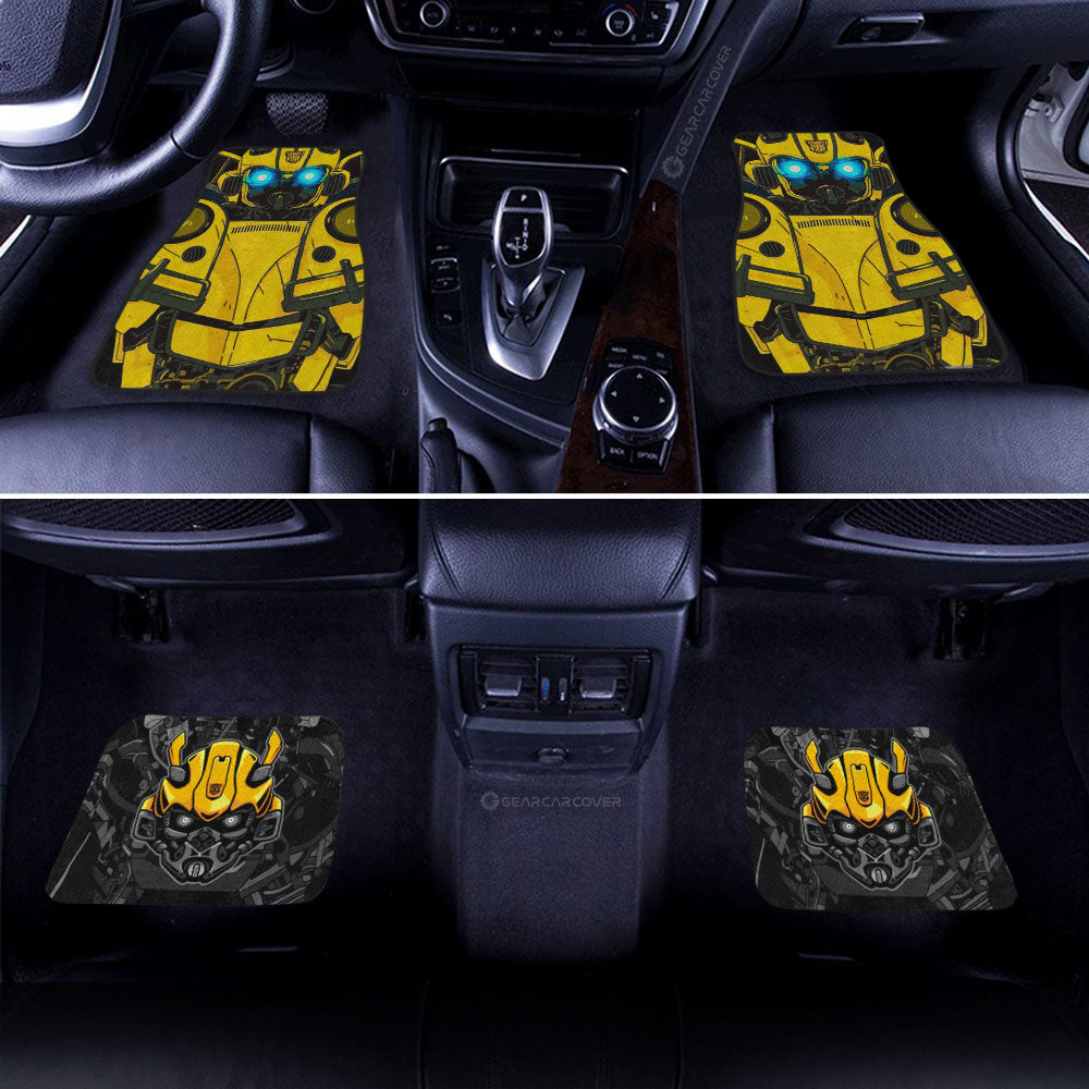 Bumblebee Car Floor Mats Custom Transformer Car Accessories - Gearcarcover - 2