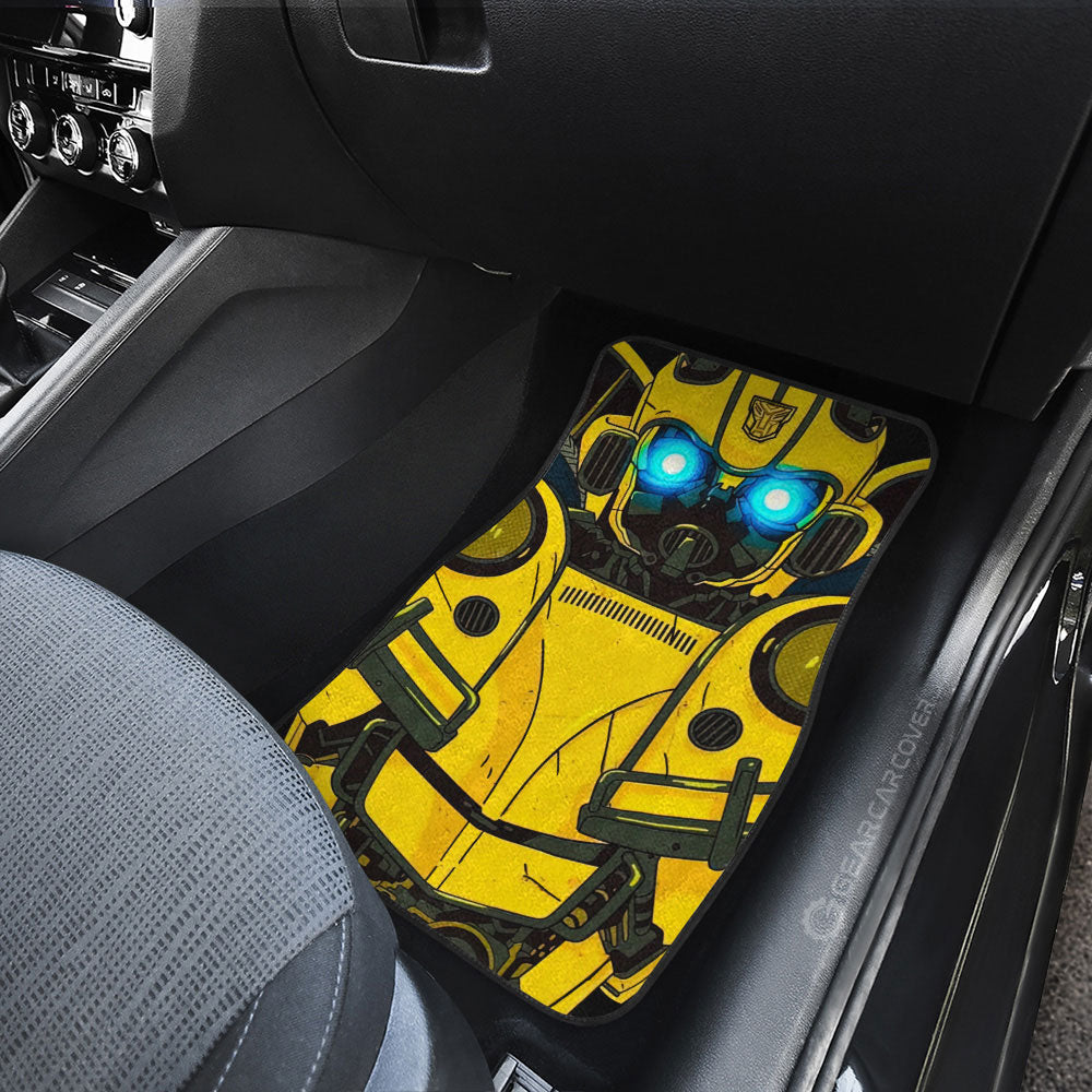 Bumblebee Car Floor Mats Custom Transformer Car Accessories - Gearcarcover - 3