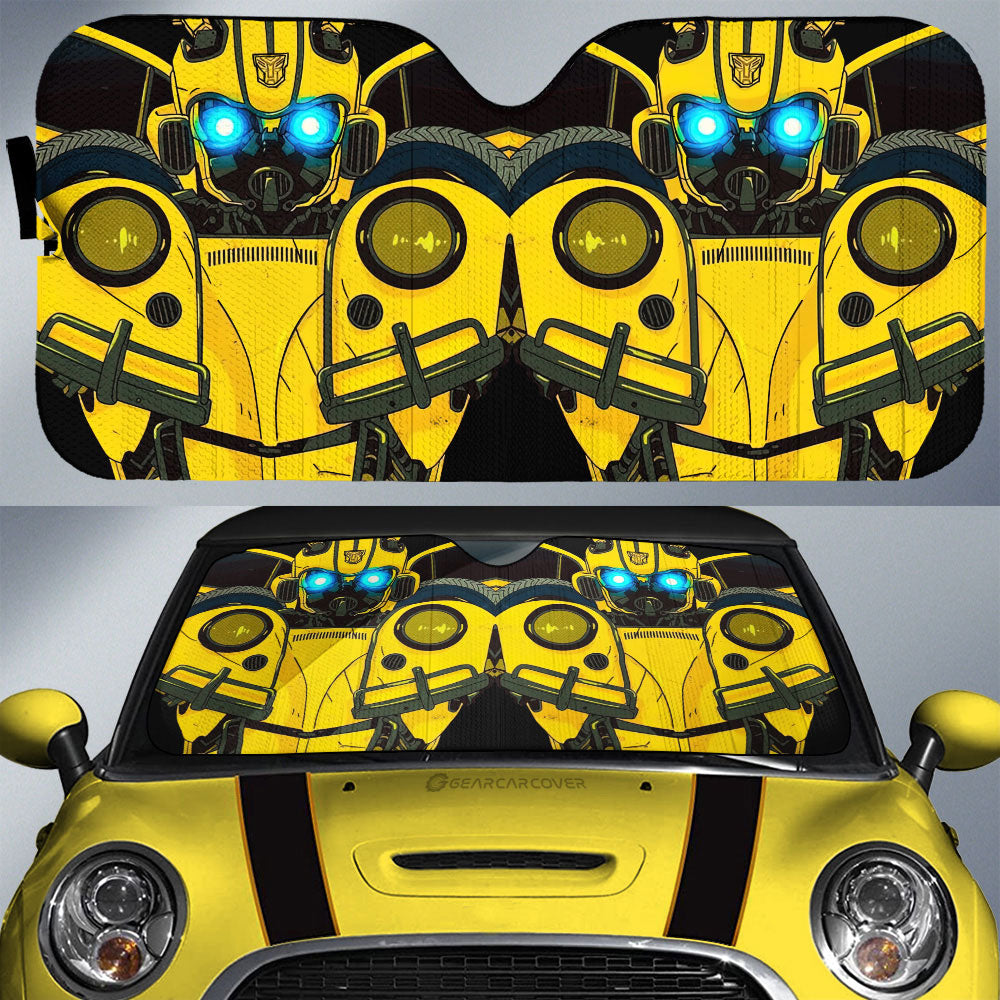 Bumblebee Car Sunshade Custom Transformer Car Accessories - Gearcarcover - 1