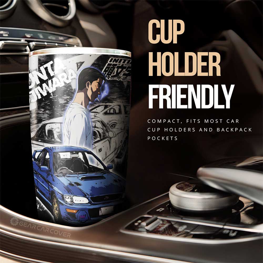 Bunta Fujiwara Tumbler Cup Custom Car Accessories - Gearcarcover - 2