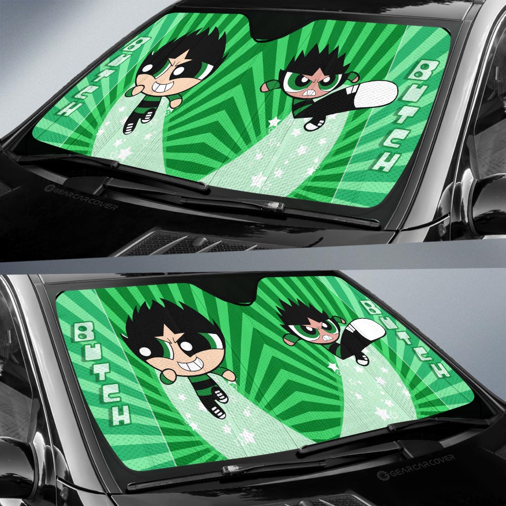 Butch The Powerpuff Girls Car Sunshade Custom Car Accessories - Gearcarcover - 2