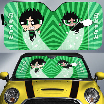 Butch The Powerpuff Girls Car Sunshade Custom Car Accessories - Gearcarcover - 1