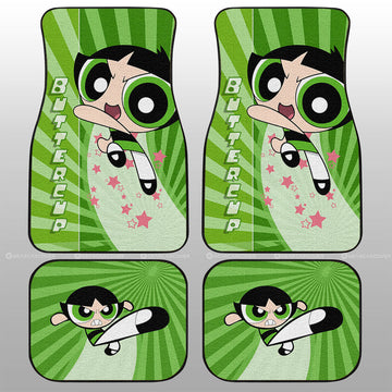 Buttercup The Powerpuff Girls Car Floor Mats Custom Car Accessories - Gearcarcover - 1