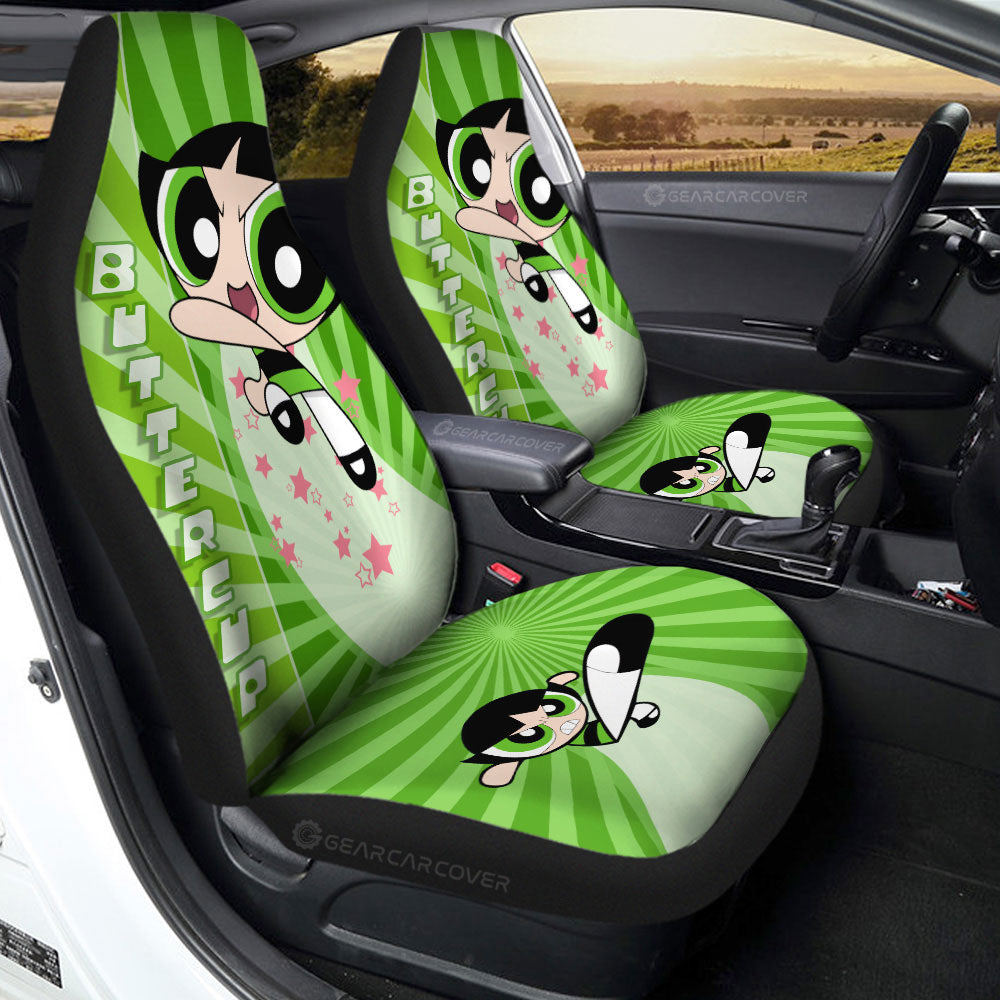 Buttercup The Powerpuff Girls Car Seat Covers Custom Car Accessories - Gearcarcover - 2