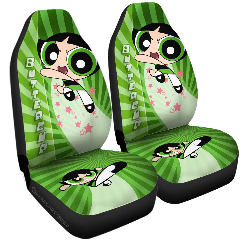 Buttercup The Powerpuff Girls Car Seat Covers Custom Car Accessories - Gearcarcover - 3