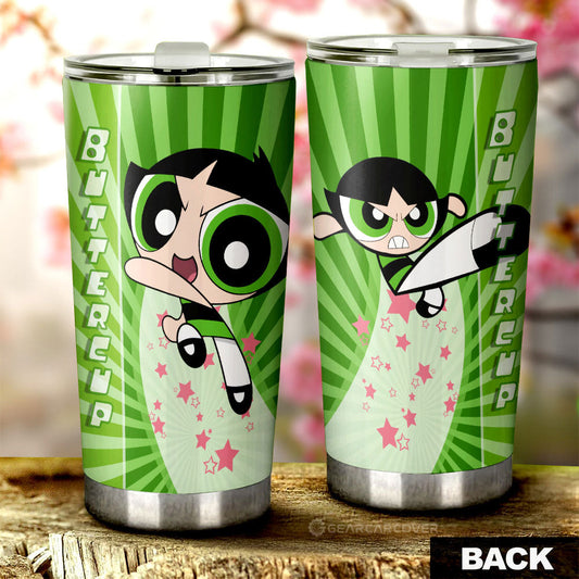 Buttercup The Powerpuff Girls Tumbler Cup Custom Car Accessories - Gearcarcover - 1