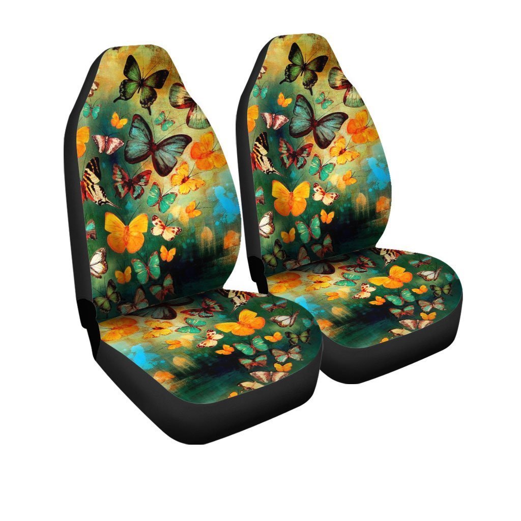 Butterfly Car Seat Covers Custom Butterflies Car Accessories - Gearcarcover - 3