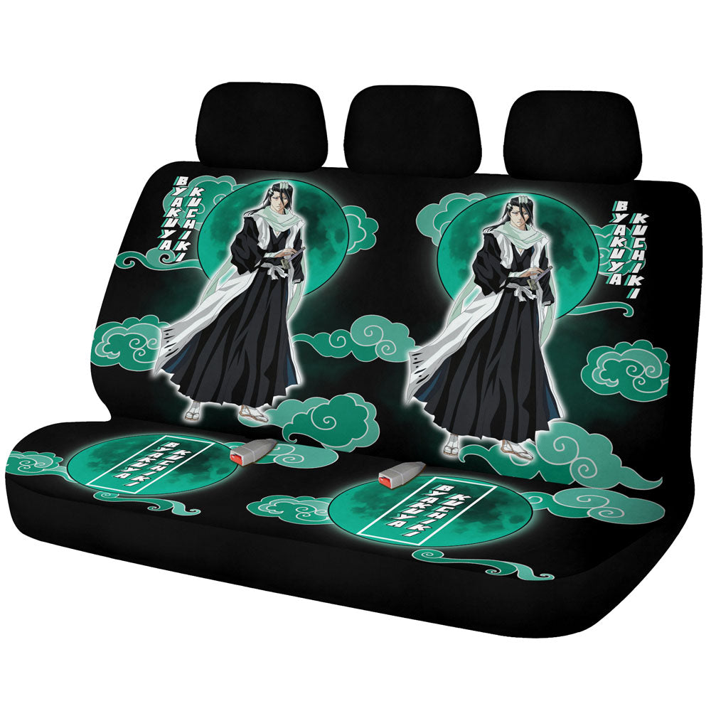 Byakuya Kuchiki Car Back Seat Covers Custom Bleach Car Accessories - Gearcarcover - 1