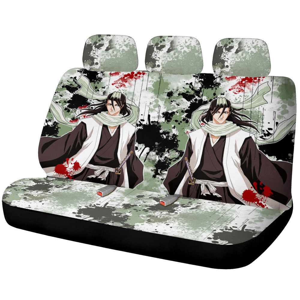 Byakuya Kuchiki Car Back Seat Covers Custom Car Accessories - Gearcarcover - 1