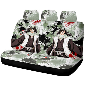 Byakuya Kuchiki Car Back Seat Covers Custom Car Accessories - Gearcarcover - 1