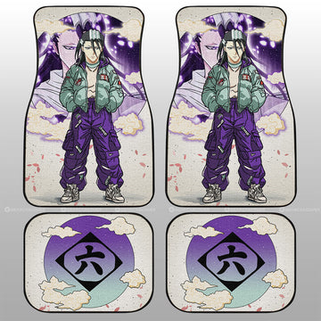 Byakuya Kuchiki Car Floor Mats Anime Collection - Gearcarcover - 1