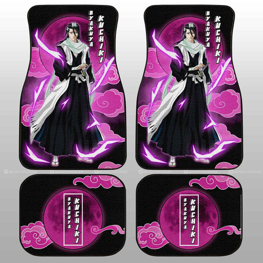 Byakuya Kuchiki Car Floor Mats Custom Bleach Car Interior Accessories - Gearcarcover - 2