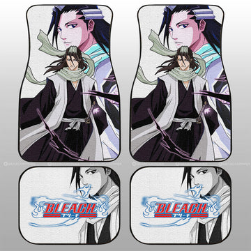 Byakuya Kuchiki Car Floor Mats Custom Bleach - Gearcarcover - 1