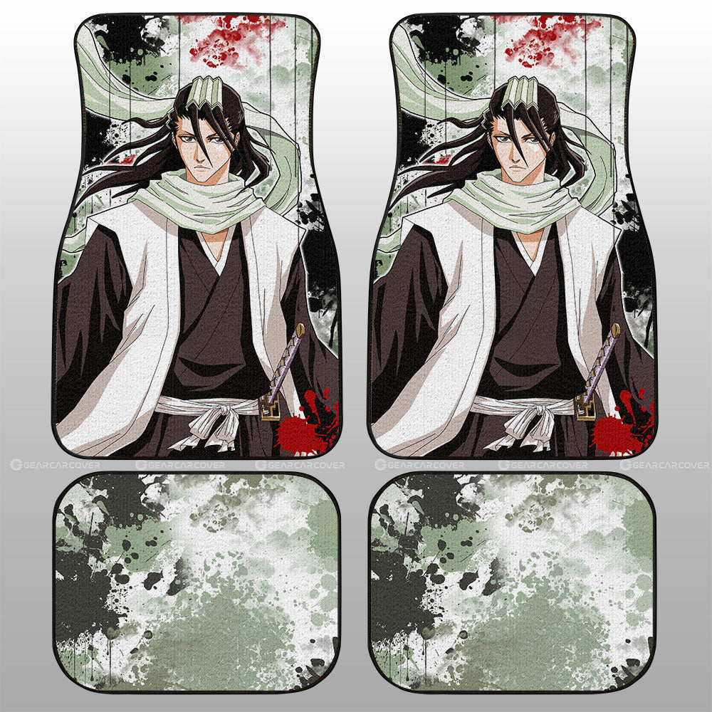 Byakuya Kuchiki Car Floor Mats Custom Car Accessories - Gearcarcover - 1