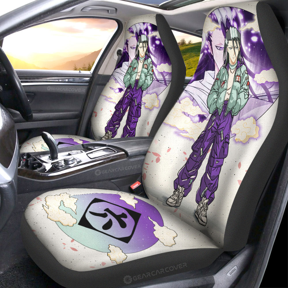 Byakuya Kuchiki Car Seat Covers Anime Collection - Gearcarcover - 1