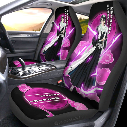 Byakuya Kuchiki Car Seat Covers Custom Bleach Car Interior Accessories - Gearcarcover - 2