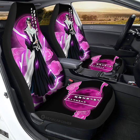 Byakuya Kuchiki Car Seat Covers Custom Bleach Car Interior Accessories - Gearcarcover - 1