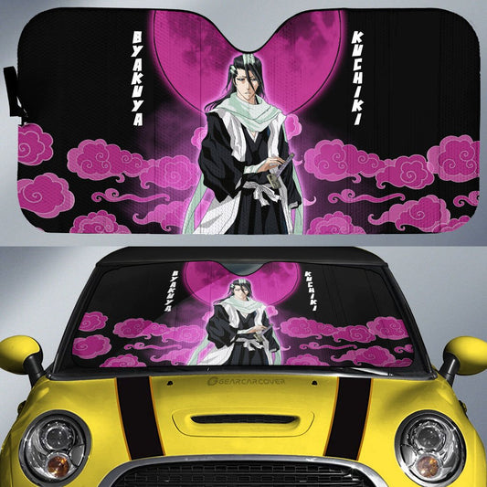 Byakuya Kuchiki Car Sunshade Custom Bleach Car Accessories - Gearcarcover - 1
