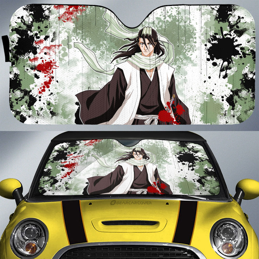 Byakuya Kuchiki Car Sunshade Custom Car Accessories - Gearcarcover - 1
