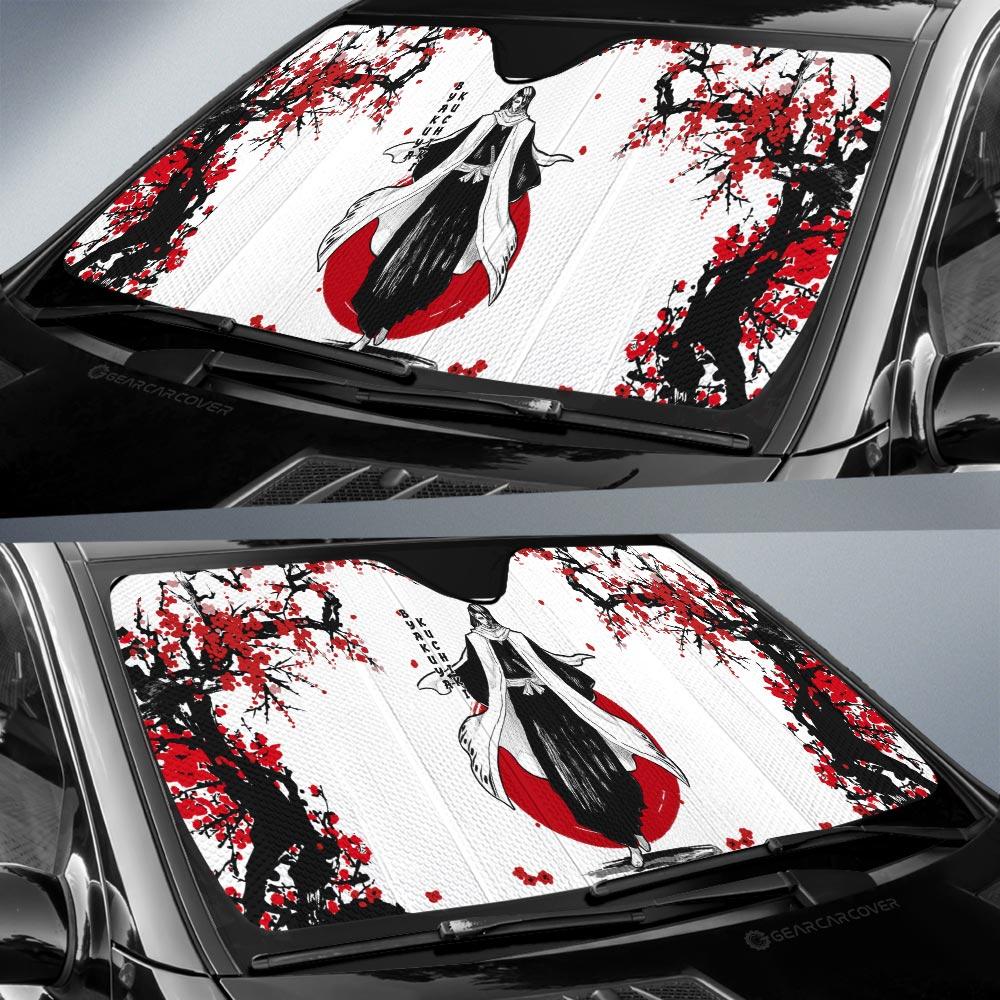 Byakuya Kuchiki Car Sunshade Custom Janpan Style Bleach Car Accessories - Gearcarcover - 2