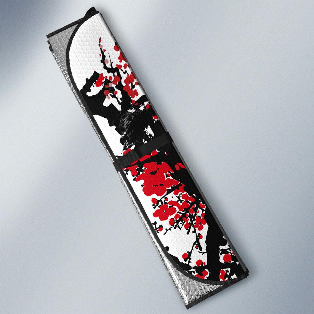 Byakuya Kuchiki Car Sunshade Custom Janpan Style Bleach Car Accessories - Gearcarcover - 3