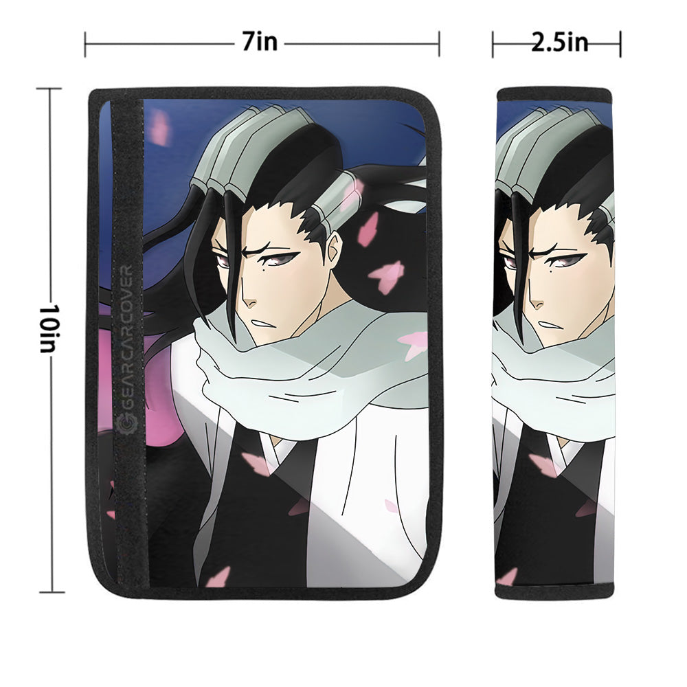 Byakuya Kuchiki Seat Belt Covers Custom Bleach Car Accessories - Gearcarcover - 1