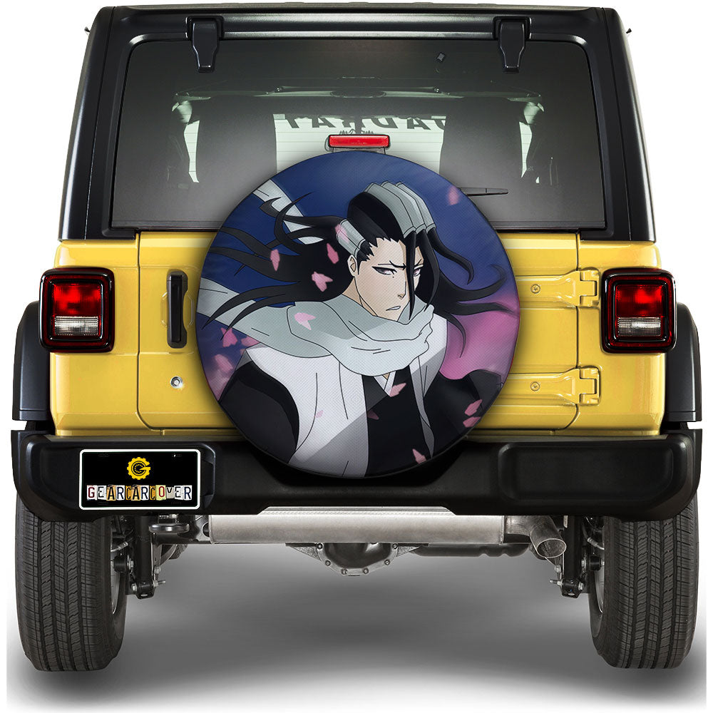 Byakuya Kuchiki Spare Tire Covers Custom Bleach Car Accessories - Gearcarcover - 1