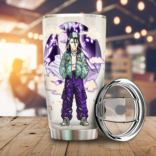 Byakuya Kuchiki Tumbler Cup Anime Collection - Gearcarcover - 1