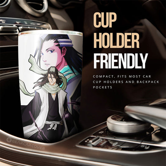 Byakuya Kuchiki Tumbler Cup Custom Bleach - Gearcarcover - 2