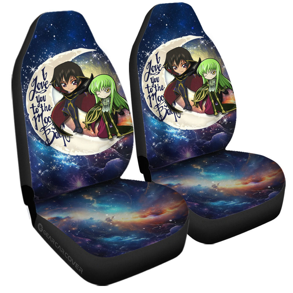 CC And Lelouch Car Seat Covers Custom Car Accessories - Gearcarcover - 3