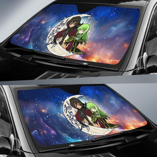 CC And Lelouch Car Sunshade Custom Car Accessories - Gearcarcover - 2