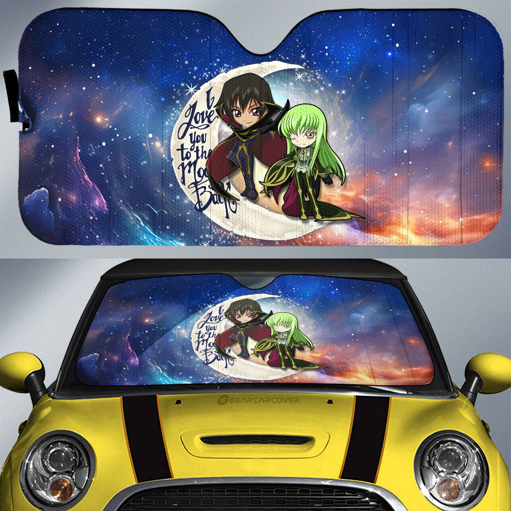 CC And Lelouch Car Sunshade Custom Car Accessories - Gearcarcover - 1