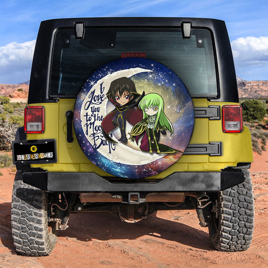 CC And Lelouch Spare Tire Covers Custom Car Accessories - Gearcarcover - 2