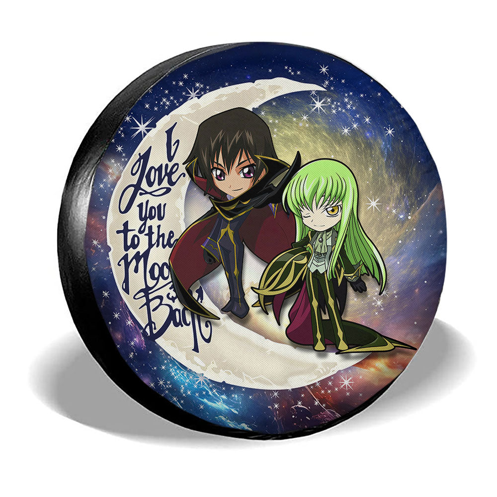 CC And Lelouch Spare Tire Covers Custom Car Accessories - Gearcarcover - 3