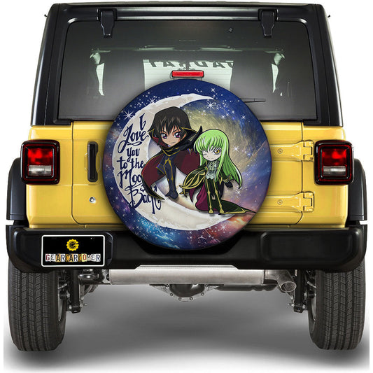 CC And Lelouch Spare Tire Covers Custom Car Accessories - Gearcarcover - 1