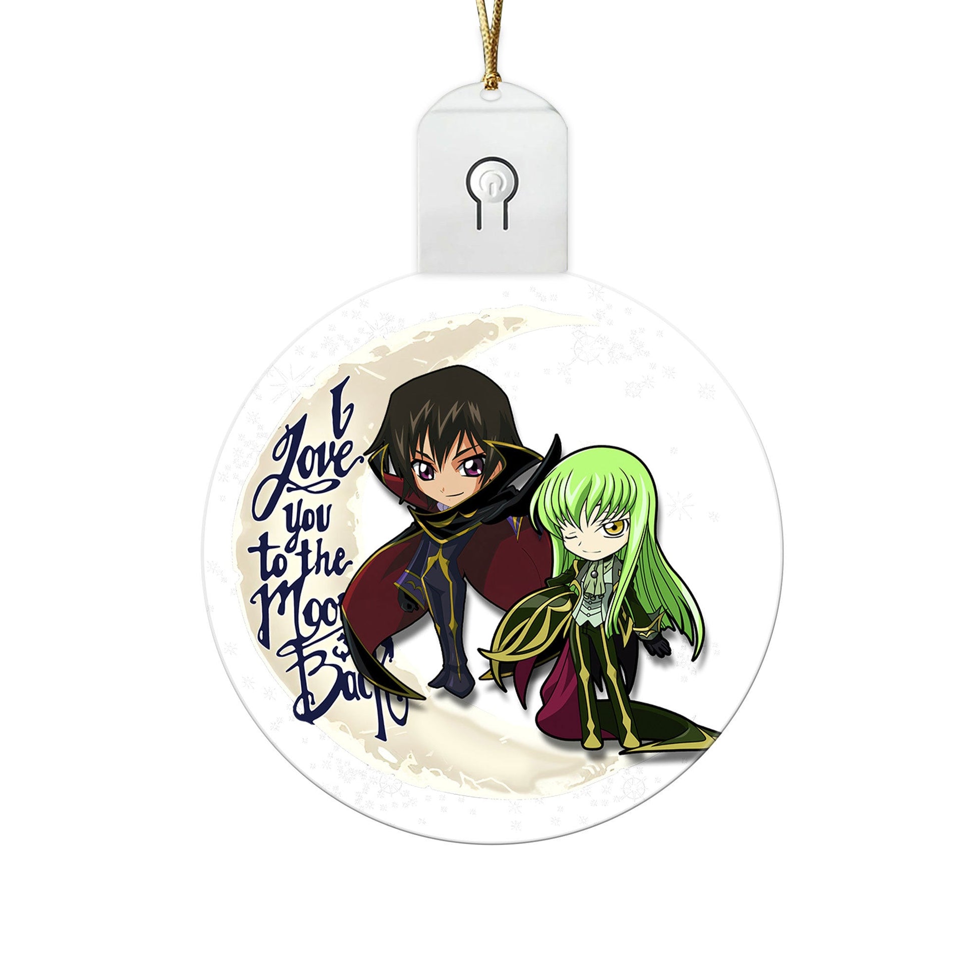 CC Lelouch Led Ornament Custom Car Decorations - Gearcarcover - 1