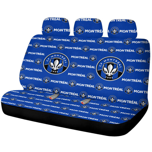 CF Montréal Car Back Seat Covers Sporty Team Collection - Gearcarcover - 1